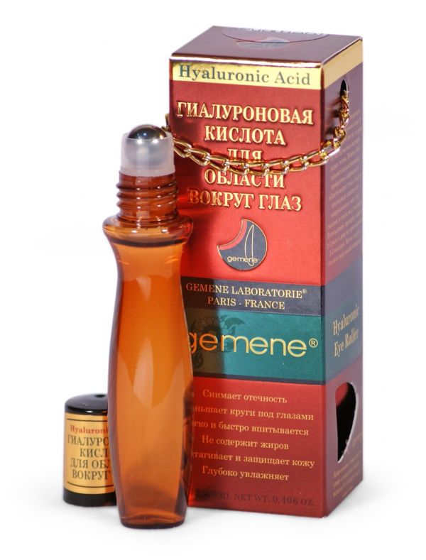 Gemene Hyaluronic acid for the eye area (steel ball) 12 ml